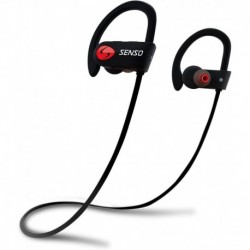 Bluetooth Headphones, Best Wireless Sports Earbuds w/Mic IPX7 Waterproof HD Stereo Sweatproof Earpho