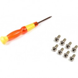 Replacement 8 Headset Screws + Screwdriver for Tool Kit for Monster Beats by Dr. Dre Studio/Studio 2