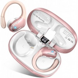 Wireless Earbud, Sport Wireless Bluetooth 5.3 Earbud with HiFi Stereo, 75H Wireless Headphones with