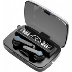 M19 Ear Buds, Wireless Earbuds Bluetooth Headphones, HiFi Stereo Deep Bass, Bluetooth 5.3 Touch Cont