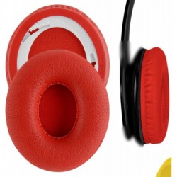 QuickFit Replacement Ear Pads for Beats SoloHD (810-00012-00) On-Ear Headphones Ear Cushions, Headse