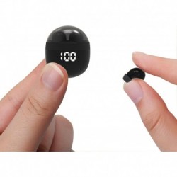 Invisible Mini Earbuds Wireless Bluetooth, Low Profile Micro Smallest Tiny Discreet Hidden Earbuds f