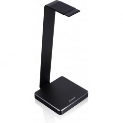 E-One Black Solid-Metal Aluminum Universal Gaming Headphone Stand/Hanger/Holder for Beats, Senheiser