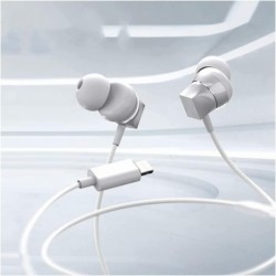 Lightning Earbuds for iPhone, Quad Dynamic Noise Reduction Driver Earphones, MFi Certified Wired Ear