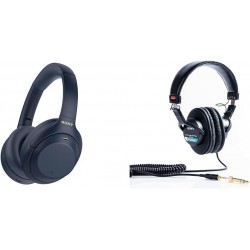 WH-1000XM4 Wireless Premium Noise Canceling Overhead Headphones with Mic for Phone-Call and Alexa Vo