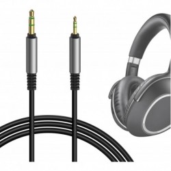 Audio Cable Compatible with Sennheiser Momentum 4, PXC 550, PXC 550 II, ACCENTUM Plus Headphones Cab