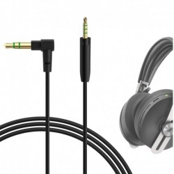 Audio Cable Compatible with Sennheiser Momentum 4 Momentum 3 Momentum 2 HD400PRO HD400S HD1 HD4.50SE