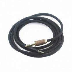 4.4mm Balanced Male 6N OCC Copper Silver Plated Cord 4.4mm Balanced Cable Compatible with Sennheiser