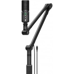 Sennheiser Professional Profile USB Microphone Streaming Set with Boom Arm, 3 m USB-C Cable & Mic Po