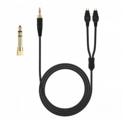 HD600 Cable with 6.35mm Adapter Compatible with Sennheiser HD650, HD600, HD580, HD660S, HD58X, HD565