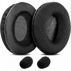 Ear Pads Cushion Mic Foam Kit Replacement Compatible with Sennheiser SC 165 USB SC 160 SC 135 USB SC