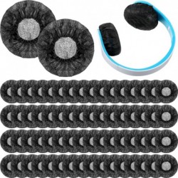 500 Pieces Disposable Headphone Ear Covers Non-Woven Sanitary Headphone Ear Covers Earpad Covers Hea