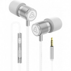 Ultra Wired Earbuds in-Ear Headphones, 5 Years Warranty, Earphones with Microphone, Noise Isolating