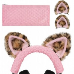 NOVA Knit Fabric Headband Cover + Cat Ears Attachment Compatible with Razer, SteelSeries, HyperX, Se