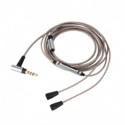 2.2mm Silver Plating on High Purity OFC Audio Cable Replacement Parts for Sennheiser IE80 IE8 IE80s