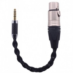 TA-KA 4.4MM Male to 4-pin XLR Female Headphone Balanced Cable, Audio Upgrade Cable. TA-KA