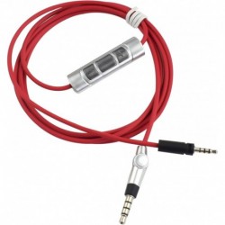 Momentum2 Replacement Audio Cable 3.5mm Jack Plug with Microphone & Volume Control Extension Stereo