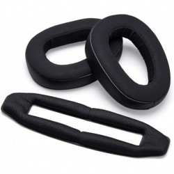 Replacement Ear Pads and Headband Compatible with Sennheiser GSP 500 GSP 550 GSP 600 GSP 670 Headpho