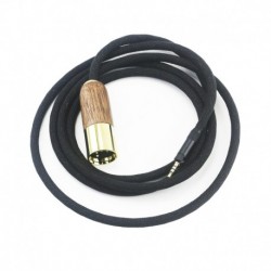 4-pin XLR Balanced Male 6N OCC Copper Silver Plated Cord 4-pin XLR Balanced Cable Compatible with Se