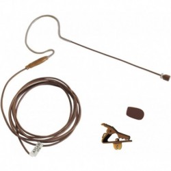 AVL-630CC-35 Cocoa Color Earhook Headset Mic for Sennheiser