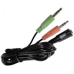 PC Splitter (6FT Long) for AstroA10 A10 A40, Sennheiser, SteelSeries, Turtle Beach & Similar Gaming