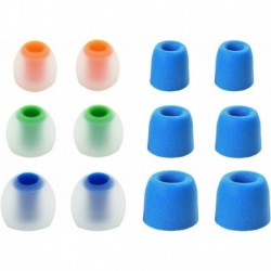 12pcs (NSY-BLMF-sB) S/M/L Premium Memory Foam and Silicone Eartips Adapters Compatible with Sennheis