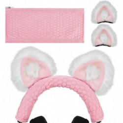 NOVA Knit Fabric Headband Cover + Cat Ears Attachment Compatible with Razer, SteelSeries, HyperX Sen