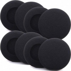 Foam Ear Pad Replacement Cushions, Headphone Earphone Headset Disposable Sponge Covers (45mm - 1.8")