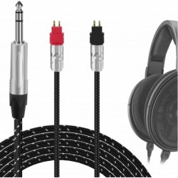 Upgrade Cable Replacment for Sennheiser HD650 HD600 HD580 HD525 HD565 Upgrade Cable/Headphone Replac