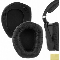 QuickFit Leatherette Replacement Ear Pads for Sennheiser RS195 HDR195 RS185 HDR185 HDR175 RS175 HDR1