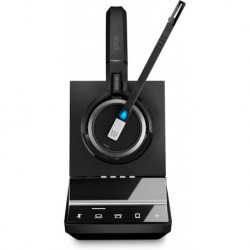 Sennheiser SDW 5065 (507000) - Double-Sided (Binaural) Wireless Dect Headset for Desk Phone Softphon