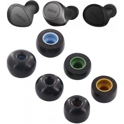 3 Pairs Memory Foam Ear Tips for Jabra Elite 65t,Elite 75t,Active, Elite Sport/Sennheiser Momentum W