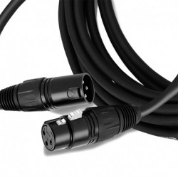 XLR to XLR Microphone Cable Compatible with Sennheiser MKE 600, MKH 8060, MKH 416-P48U3 Shotgun Micr