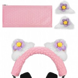 NOVA Knit Fabric Headband Cover + Cat Ears Attachment Compatible with Razer, SteelSeries, HyperX, Se