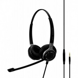 Sennheiser SC 665 (507256) - Double-Sided Business Headset | For Mobile Phone and Tablet Connection