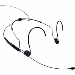 HSP 2-EW omni-directional black headworn microphone