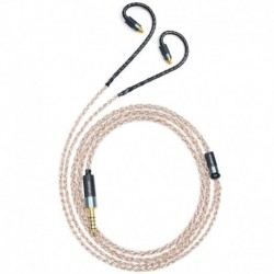 5N OFC Copper+Graphene Mixed Braid Earphone Replacement Cables for Sennheiser IE200 IE300 IE600 IE90