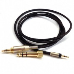 Replacement Audio Upgrade Cable Over On-Ear Headphones for Sennheiser Accessory