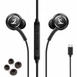 PRO Stereo Headphones Compatible with Sennheiser CX True Wireless Hands-Free Built-in Microphone But