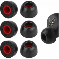 3 Pairs Comfort Memory Foam True Wireless Earbuds Ear Tips Compatible with 4.5-6.3mm in-Ear Earphone