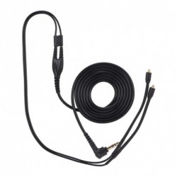 MMCX Replacement Headphone Cable, TPE Headphone Extension Cable with 3.5mm Plug for Shure se215 se42