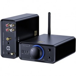 K7BT Balanced HiFi DAC Bluetooth Headphone Amplifier AK4493S*2, XMOS XU208 PCM384kHz DSD256,USB/Opti