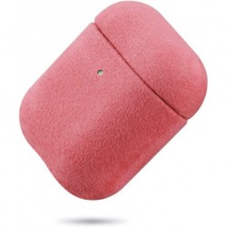 Cozy Flannelette Fabric/Cloth Case for AirPods Case, Alcantara Material AirPods Cover Protective Ski