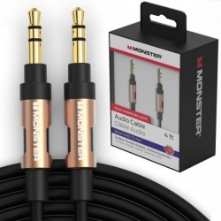 Male to Male Aux Cord Premium 3.5mm Audio Cable - Auxiliary Cord for Car, Headphone Cable, Audio Jac