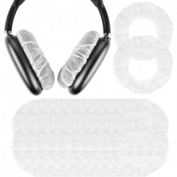 100 Pairs Disposable Headphones Ear Cover for Over-Ear Headset Earcup, Stretchable Sanitary Ear Pads