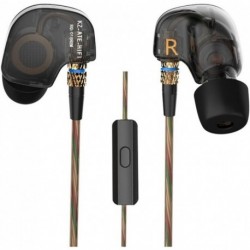 ATE Copper Driver Ear Hook HiFi in Ear Earphone Sport Headphones for Running with Foam Eartips with