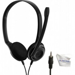 GTW Bundle of EPOS EDU 10 Stereo Headsets (Bulk Pack of 30) Computer Headset with Microphone kit Inc