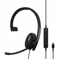 Sennheiser Adapt 130 USB-C II (1000917) - Wired, Single-Sided, UC Optimized Headset with USB-C Conne