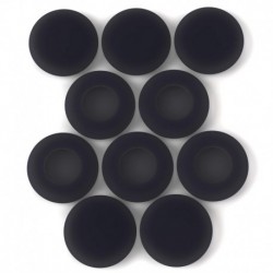 Mini Foam Covers Soft Round Foam Earbud Earpad Ear Bud Pad Replacement Sponge Covers for Disposable