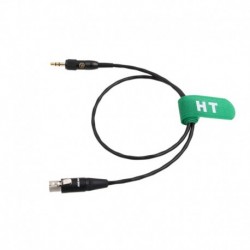 Locking 3.5mm TRS Receiver to TA3F Audio Record Cable Sound Devices 633 664 688 Mixer for Sony UWP-D